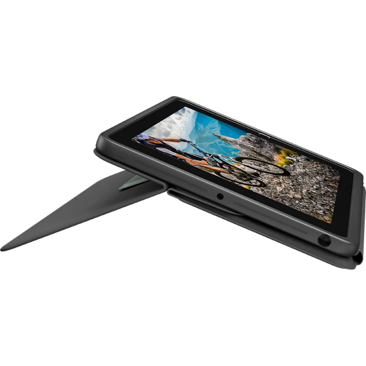 Rugged Tastatur für iPad 7 Graphite Layout Deutsch