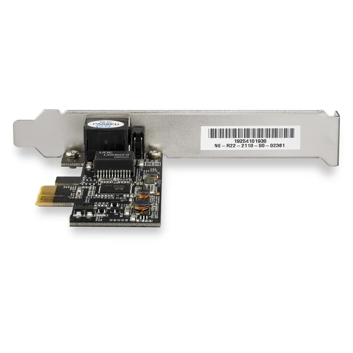 1 Port 2,5 Gbit/s 2,5 GBASE-T PCIe Netzwerkkarte x4 PCIe - Windows, MacOS &Linux