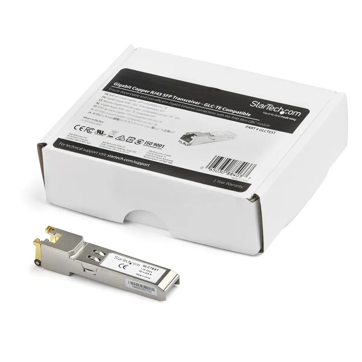 Cisco GLC-TE-kompatibles SFP-Kupfer-Modul - 1000BASE-T - Lebenslange Garantie