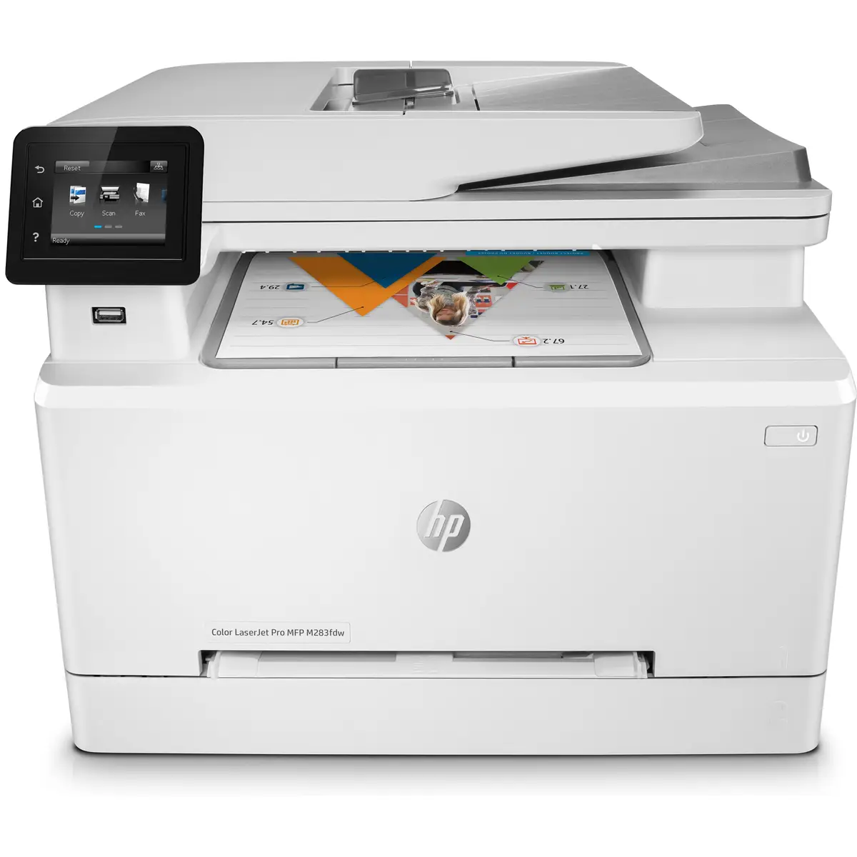 Color LaserJet Pro MFP M283fdw A4 All-in-One Drucker/Kopierer/Scanner/Fax Farblaserdruck