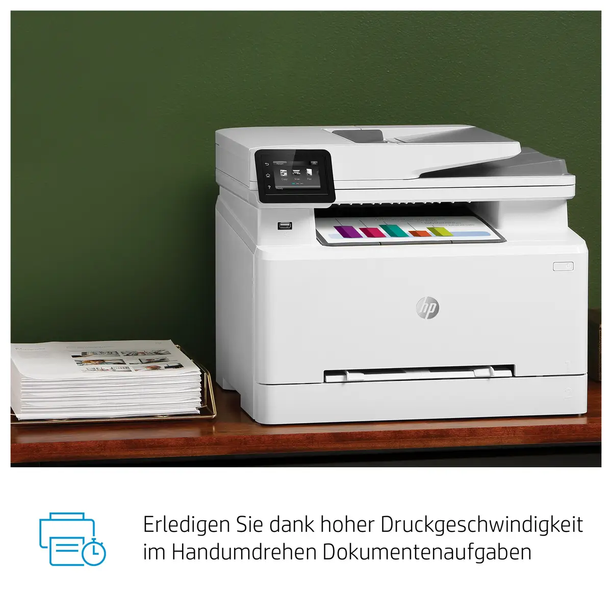 Color LaserJet Pro MFP M283fdw A4 All-in-One Drucker/Kopierer/Scanner/Fax Farblaserdruck