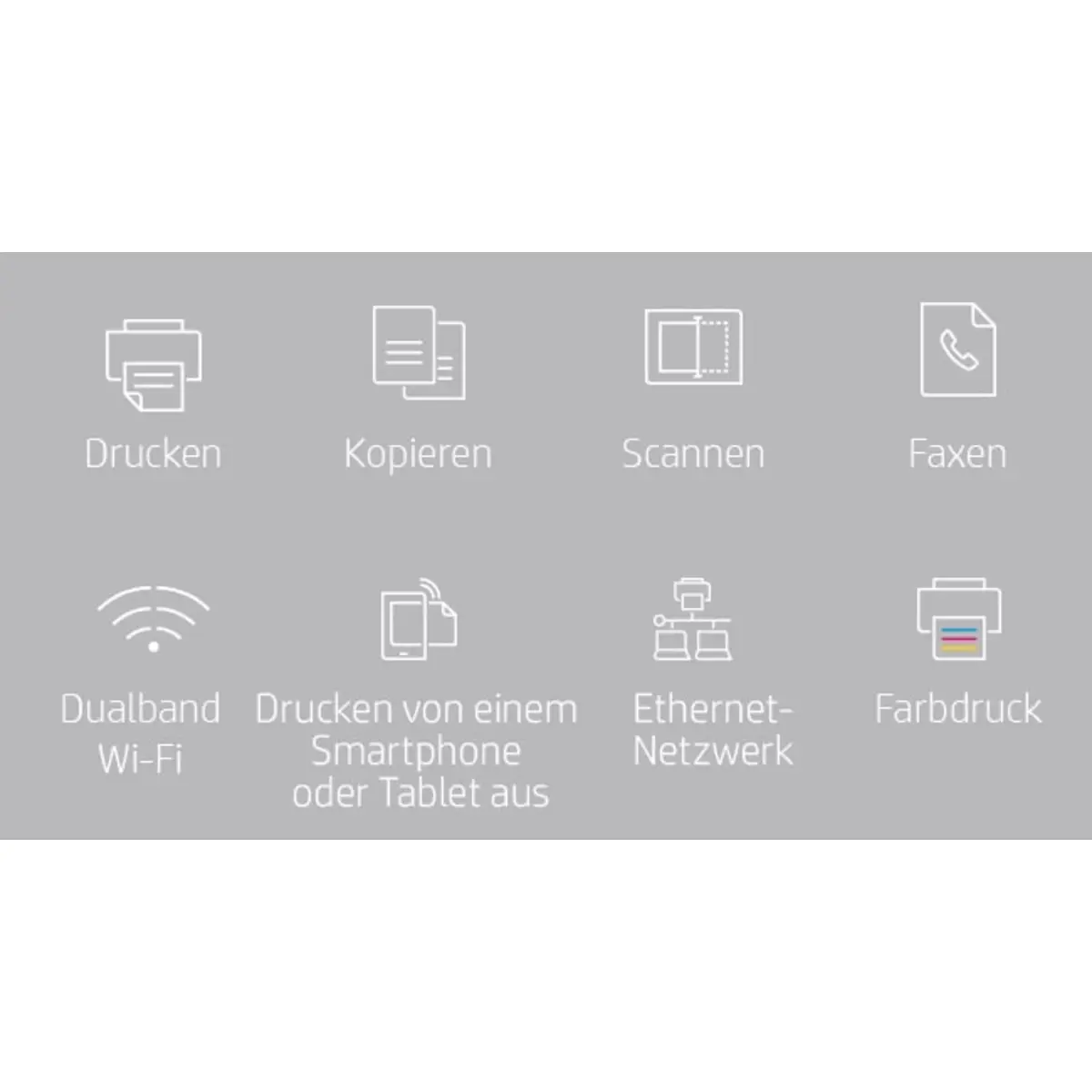 Color LaserJet Pro MFP M283fdw A4 All-in-One Drucker/Kopierer/Scanner/Fax Farblaserdruck