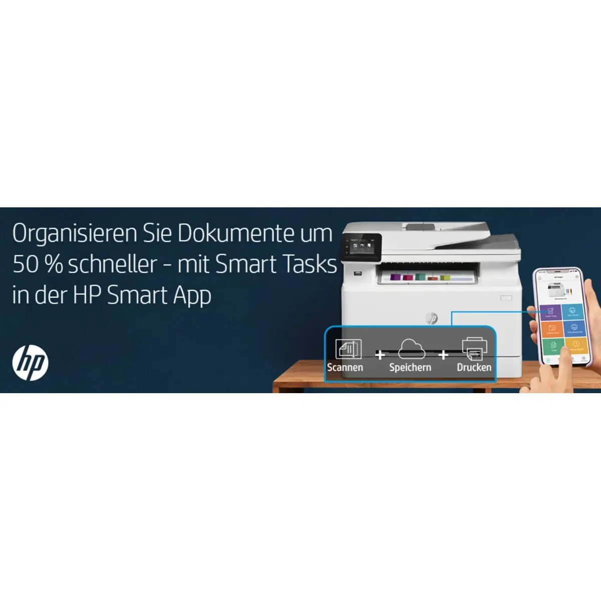 Color LaserJet Pro MFP M283fdw A4 All-in-One Drucker/Kopierer/Scanner/Fax Farblaserdruck