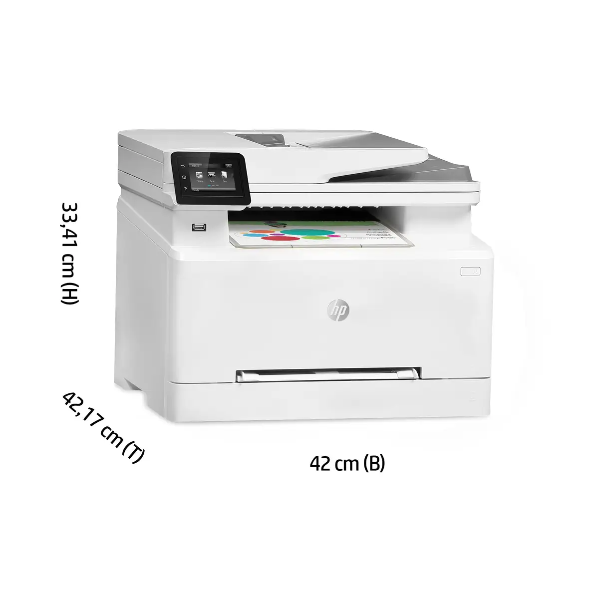 Color LaserJet Pro MFP M283fdw A4 All-in-One Drucker/Kopierer/Scanner/Fax Farblaserdruck