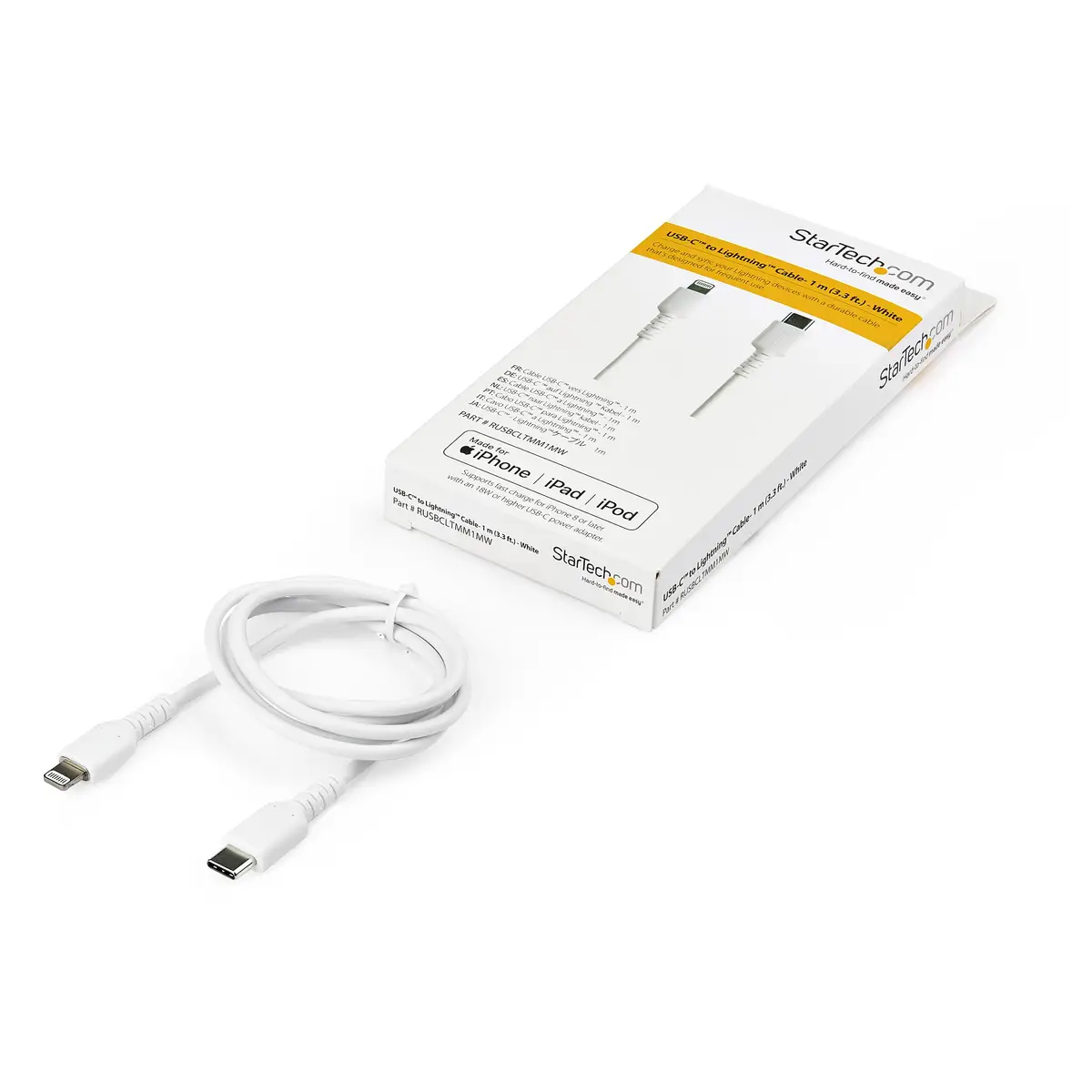 USB-C auf Lightning-Kabel Weiß 1 m