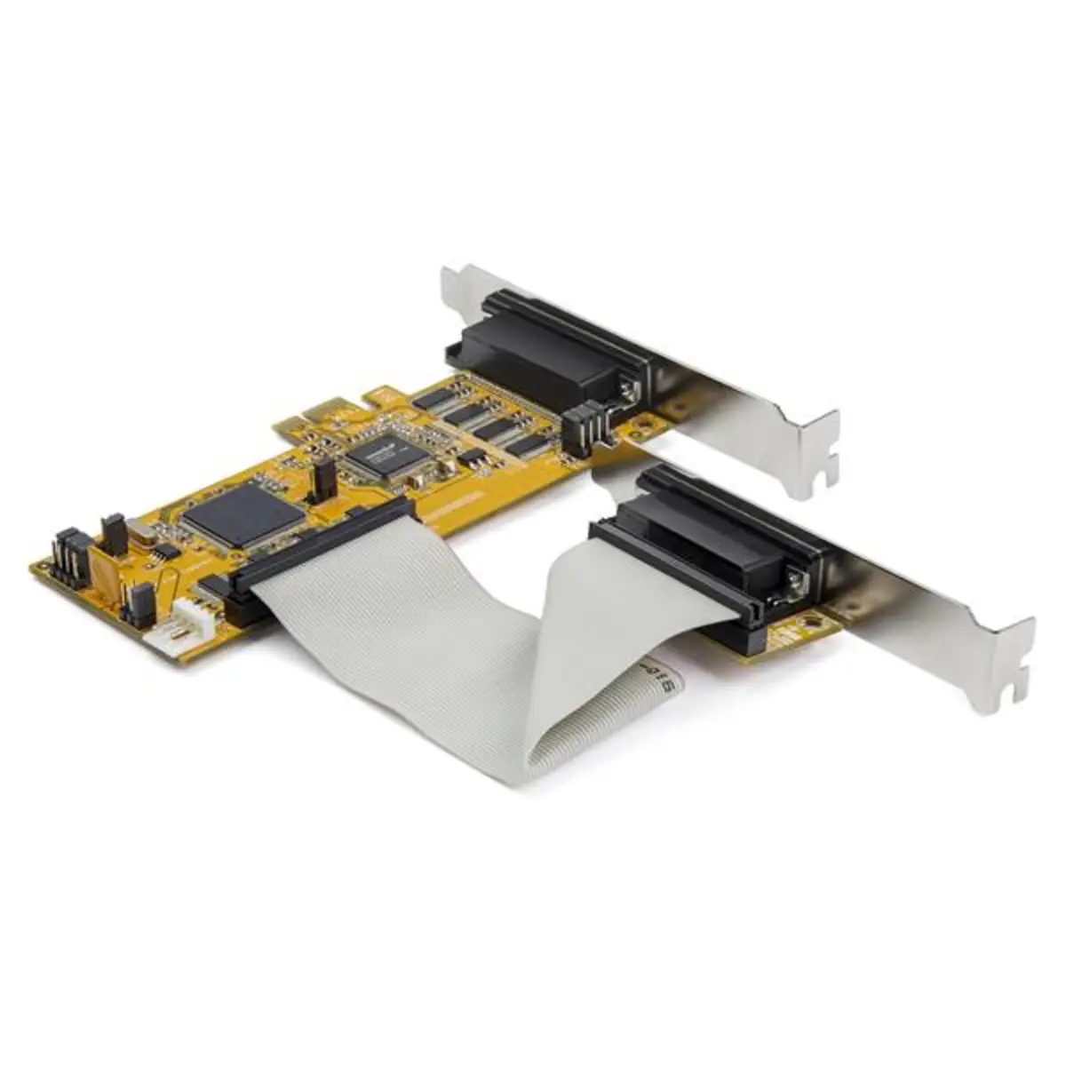 8 Port Serielle RS232 PCI Express Schnittstellenkarte - Low Profile - RS232
