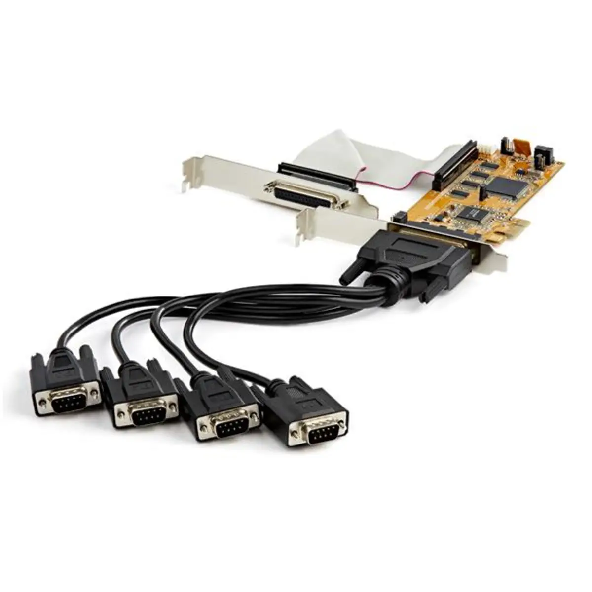 8 Port Serielle RS232 PCI Express Schnittstellenkarte - Low Profile - RS232