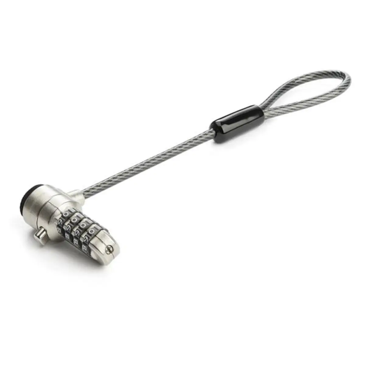 Laptop Kabelschloss-Verlängerung 15cm Stahlkabel 2,5 cm Schlaufe