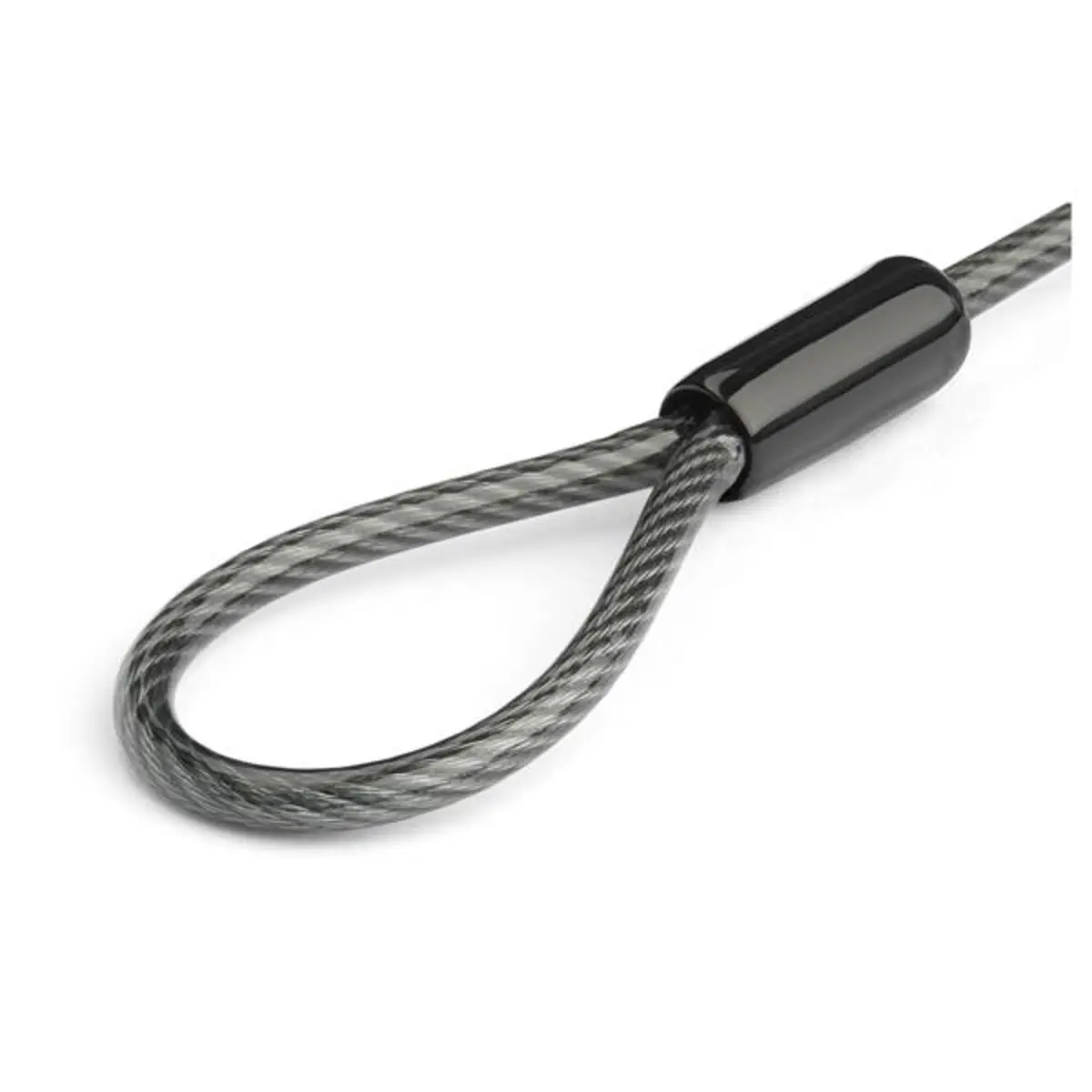 Laptop Kabelschloss-Verlängerung 15cm Stahlkabel 2,5 cm Schlaufe