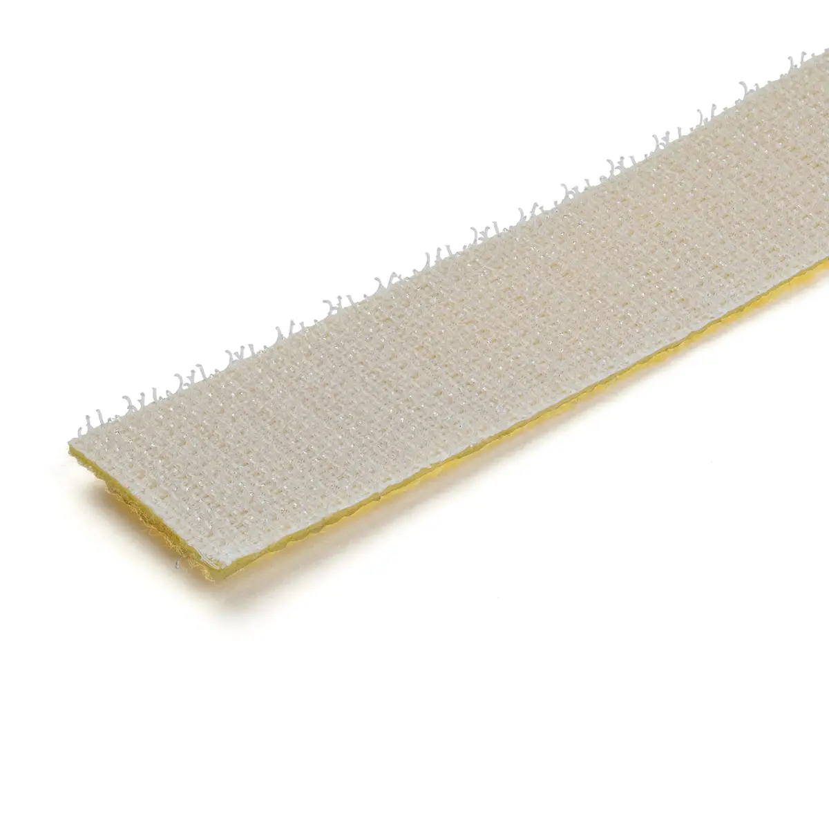 Klettkabelbinder Rolle Wiederverwendbar Gelb 7,6m