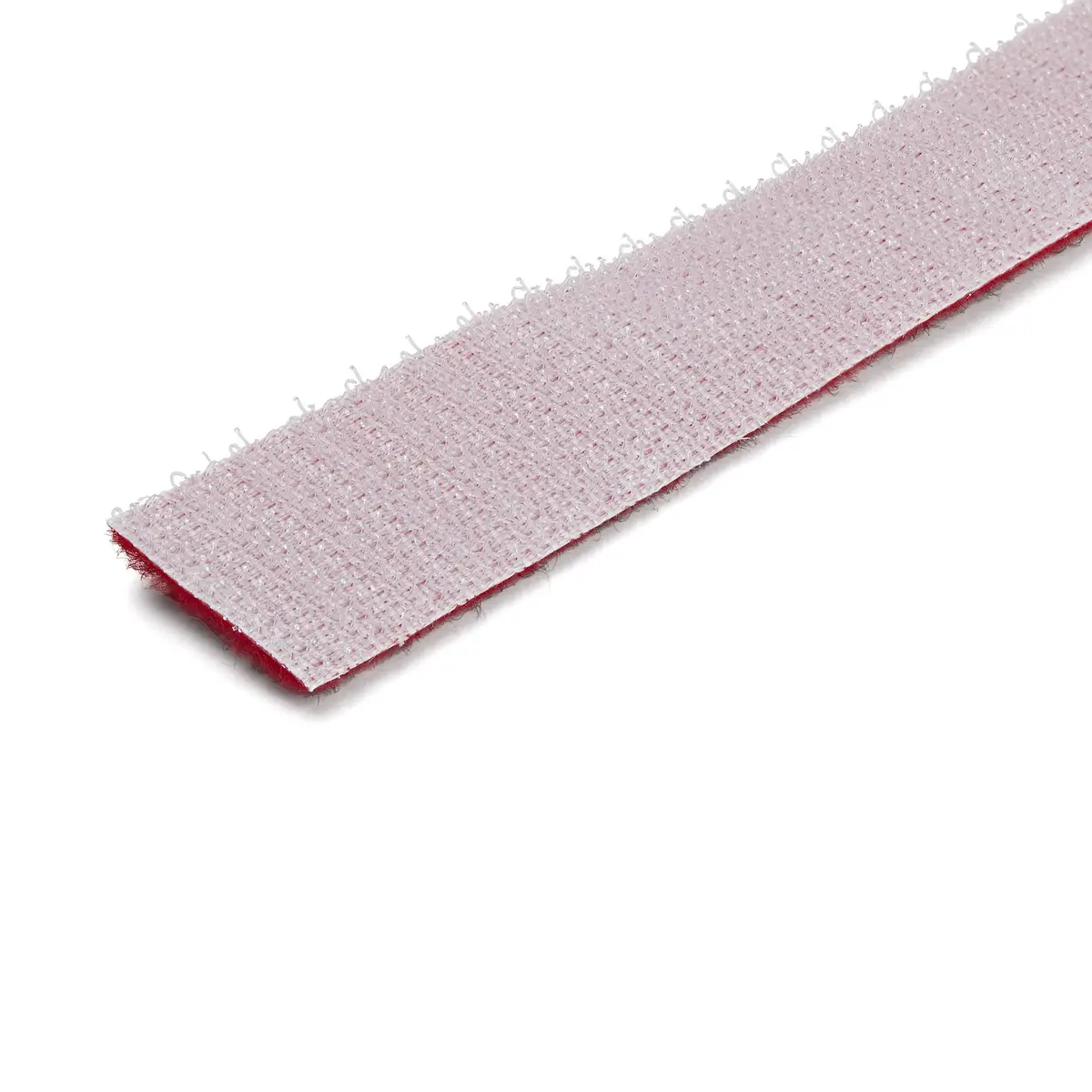 Klettkabelbinder Rolle Wiederverwendbar Rot 7,6m
