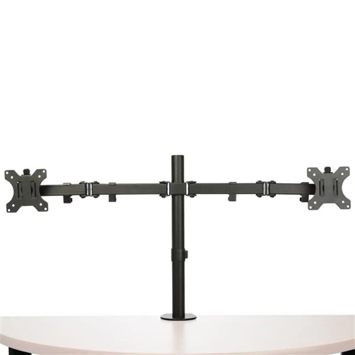 Monitorarm 2 Monitore - Stahl einstellbar für bis zu 32" Bildschirme