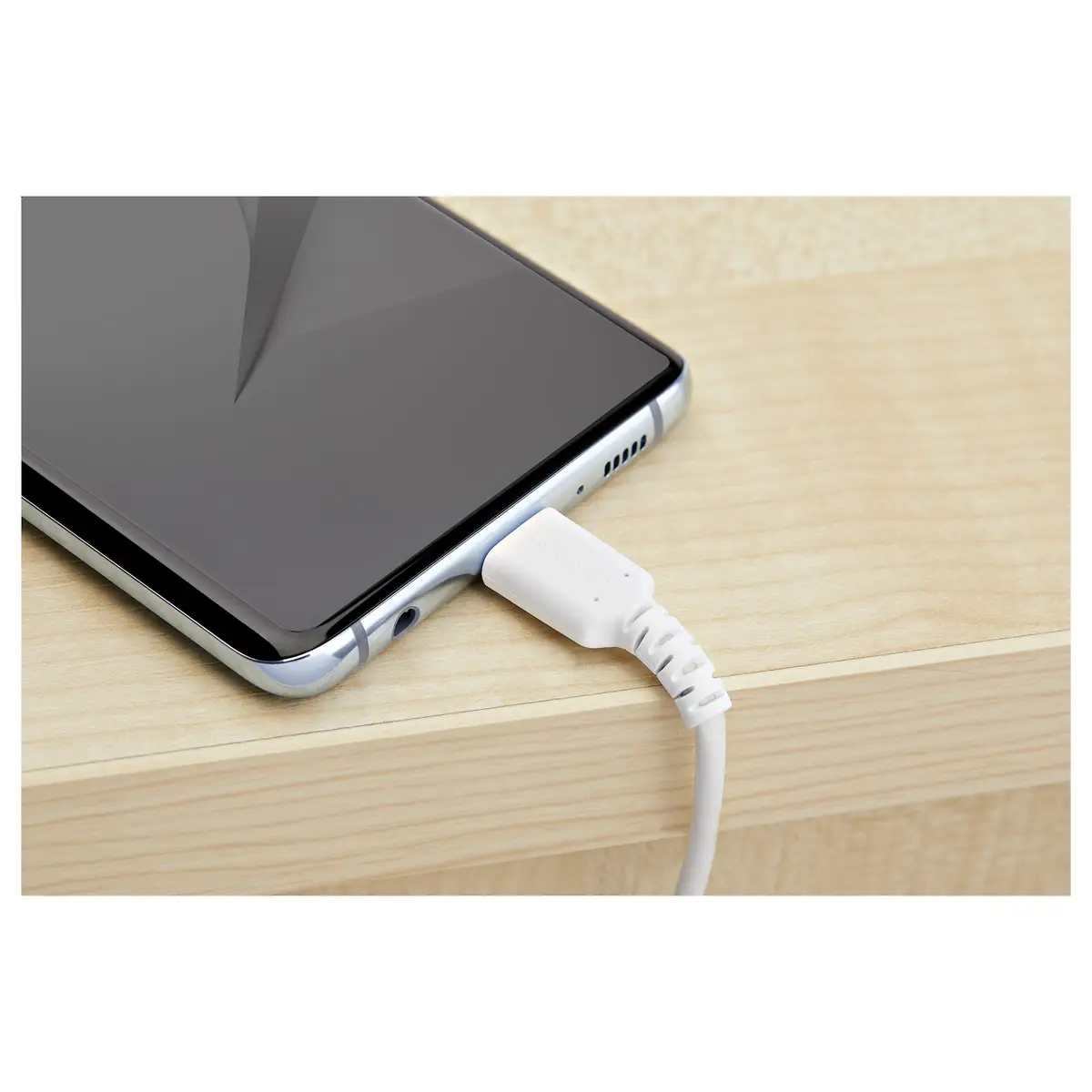 USB-C Kabel Stecker/Stecker Weiß 2 m