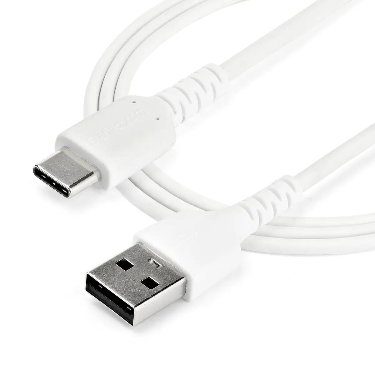 USB 2.0 auf USB-C Kabel Stecker/Stecker Weiß 2 m