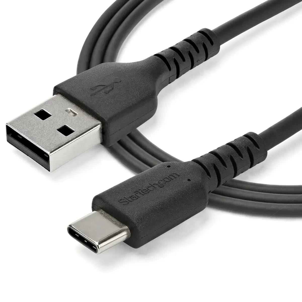 USB 2.0 zu USB-C Kabel Stecker/Stecker Schwarz 1 m