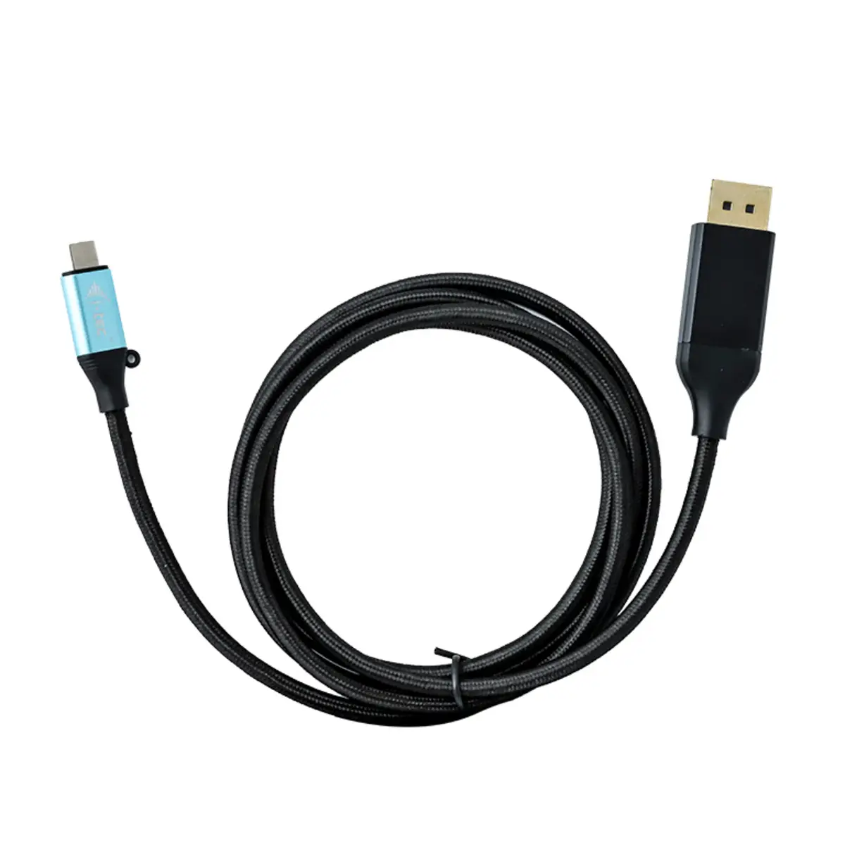 I-TEC USB DisplayPort-Kabel USB-C/DisplayPort Stecker/Stecker Schwarz 2m