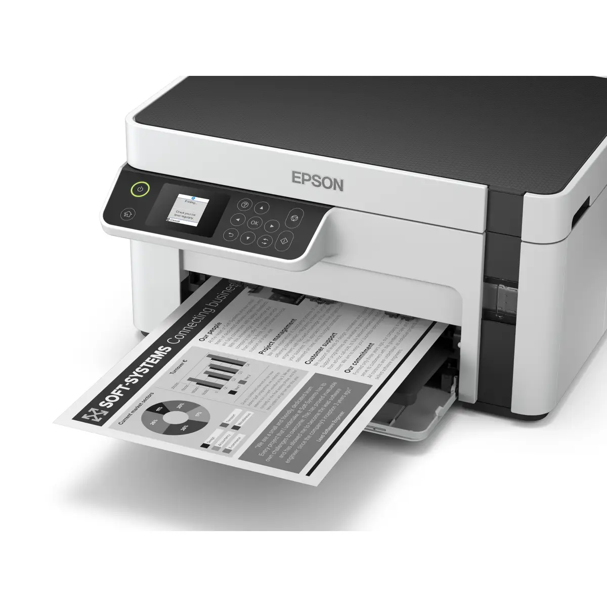 EcoTank ET-M2120 A4 All-in-One Drucker/Scanner/Kopierer s/w Tintenstrahldrucker