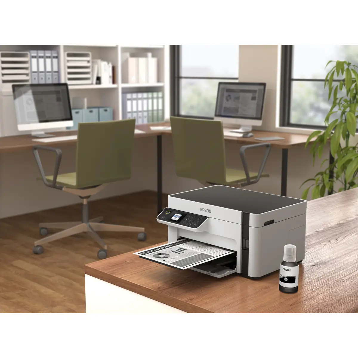 EcoTank ET-M2120 A4 All-in-One Drucker/Scanner/Kopierer s/w Tintenstrahldrucker