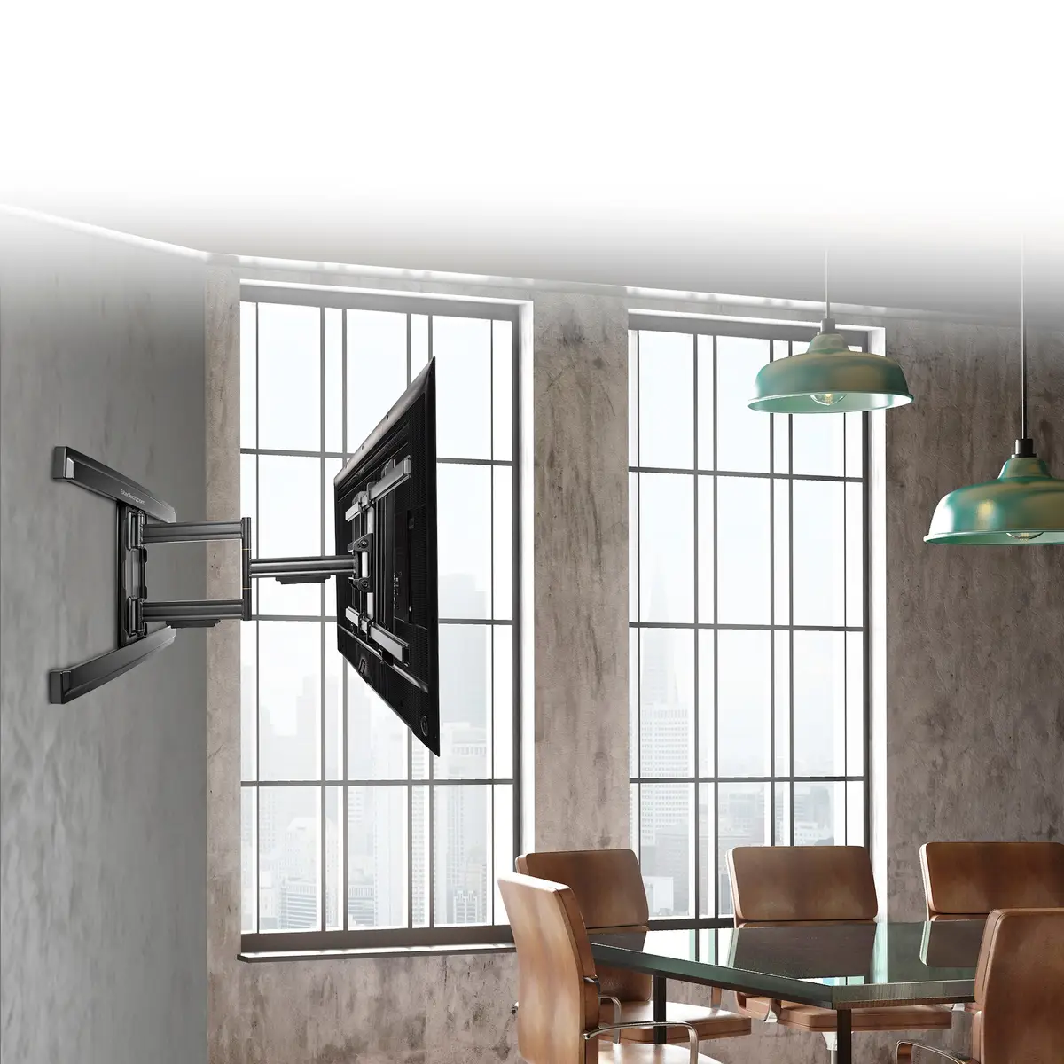 Full Motion TV Wall Mount 94-203 cm (37"-80") Stahl