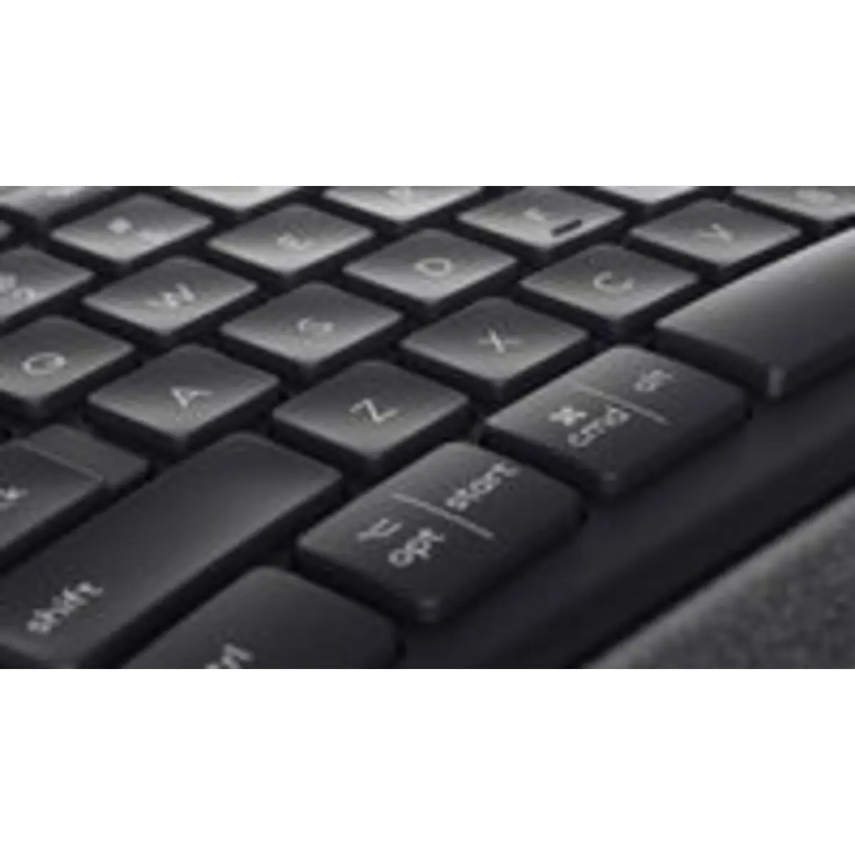 Logitech Ergo K860 wireless Tastatur Layout QWERTZ Schwarz Grau