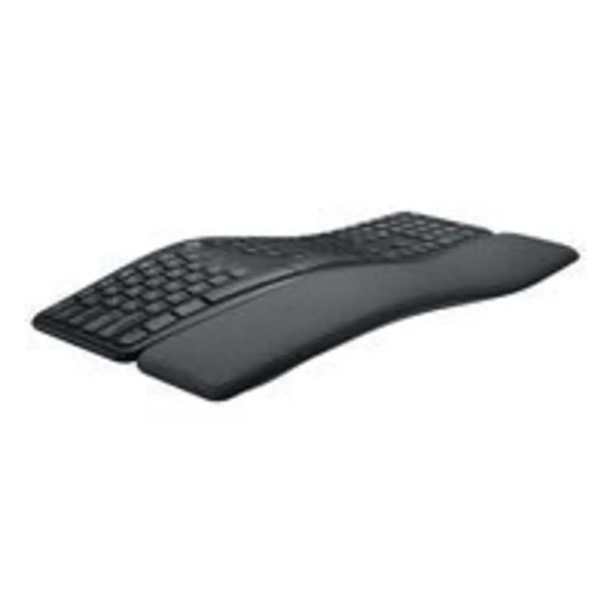 Logitech Ergo K860 wireless Tastatur Layout QWERTZ Schwarz Grau