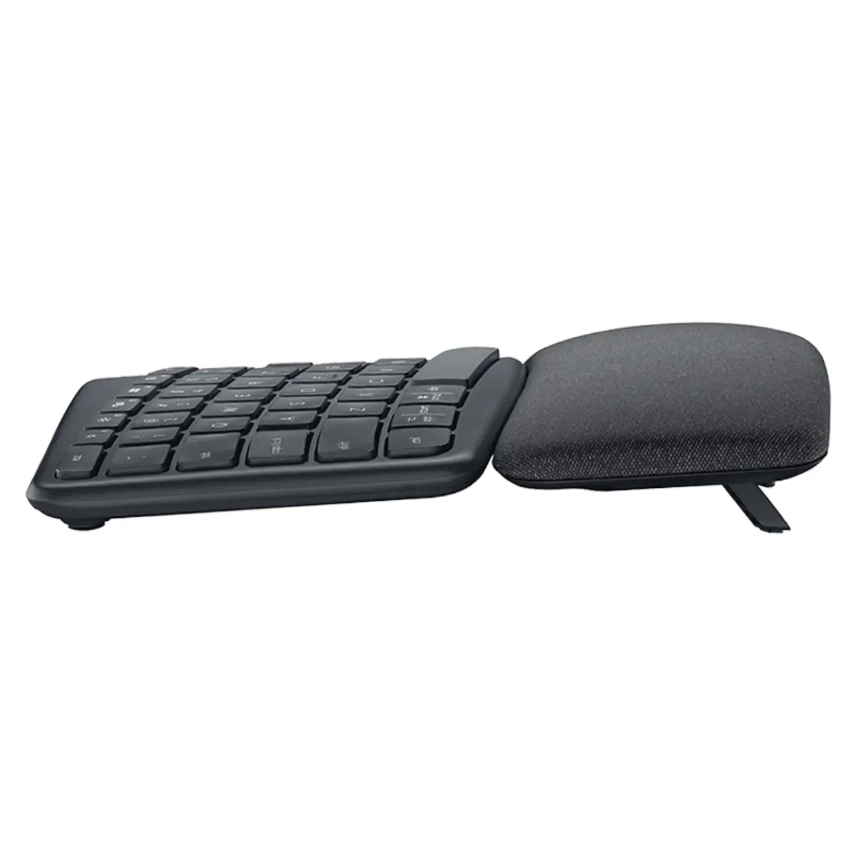 Logitech Ergo K860 wireless Tastatur Layout QWERTZ Schwarz Grau