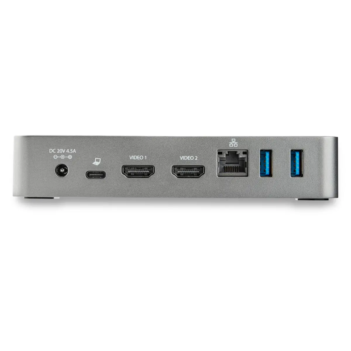 USB-C-Dockingstation zwei HDMI-Monitore 1x USB-C und 3x USB-A 60 W Stromversorgung