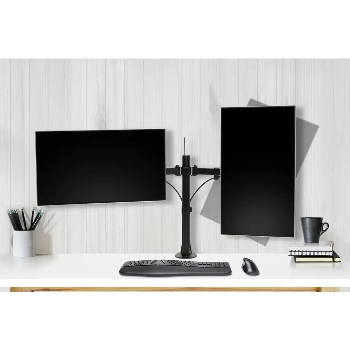 SmartFit Ergo Verlängerter Dual Monitorarm