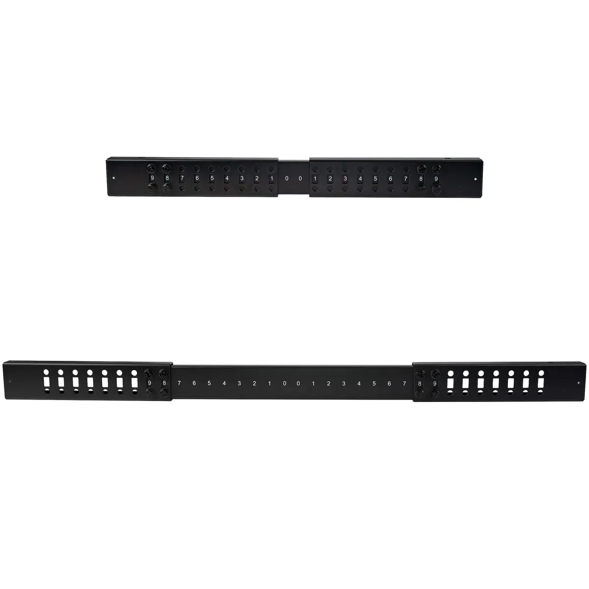 15U Open Frame Rack 4 Post 22-40 in. Adjustable Depth