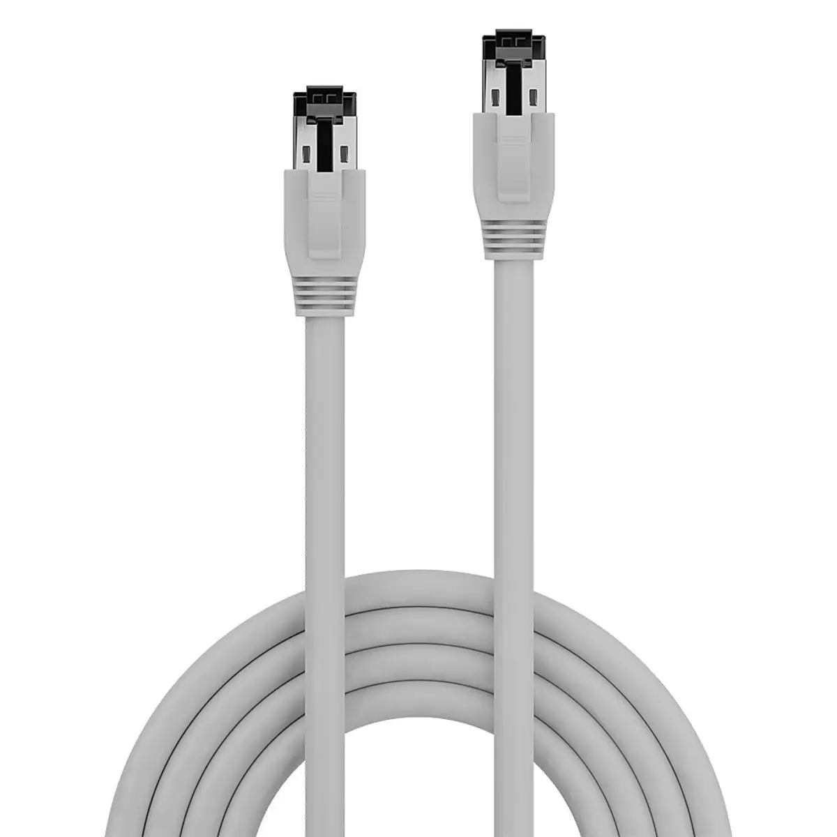 Patchkabel Cat 8.1 RJ-45/RJ-45 Stecker/Stecker Grau 1,5m