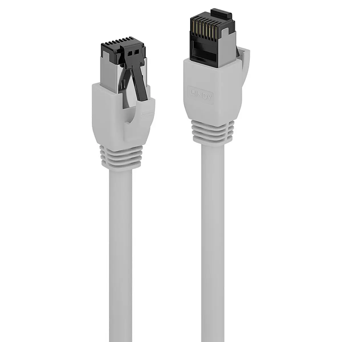 Patchkabel Cat 8.1 RJ-45/RJ-45 Stecker/Stecker Grau 1,5m