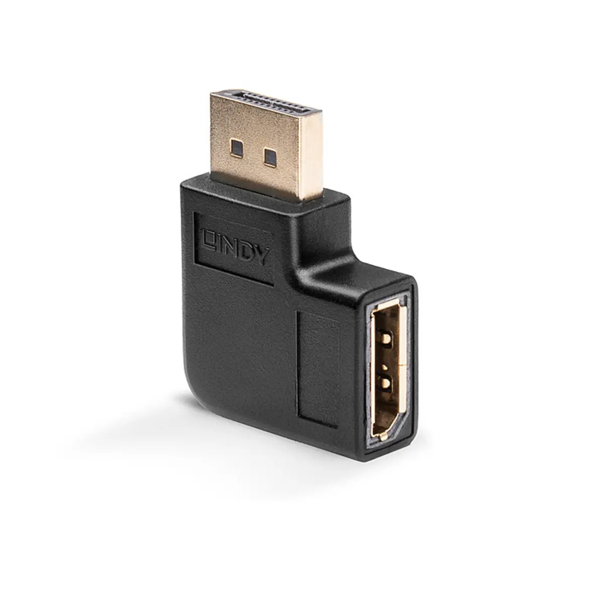 DisplayPort 1.4 90 Grad Adapter Stecker/Buchse Schwarz