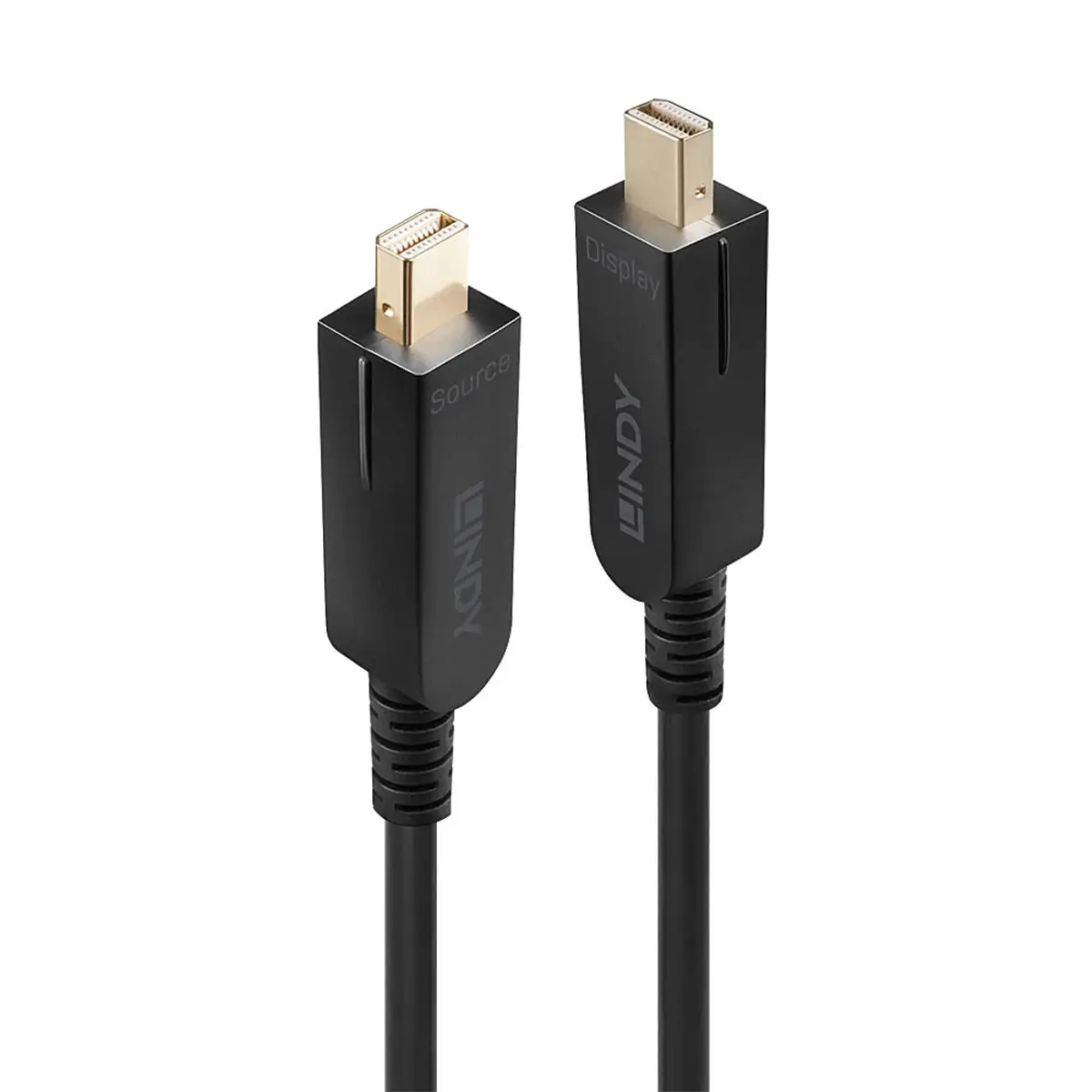 DisplayPort Kabel mit abnehmbaren DP-Stecker Mini-DisplayPort/Mini-DisplayPort Stecker/Stecker Schwarz 40m
