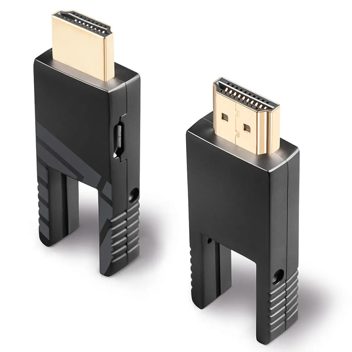 30m Fibre Optic Hybrid Micro-HDMI 18G Cable with Detachable HDMI & DVI Connectors