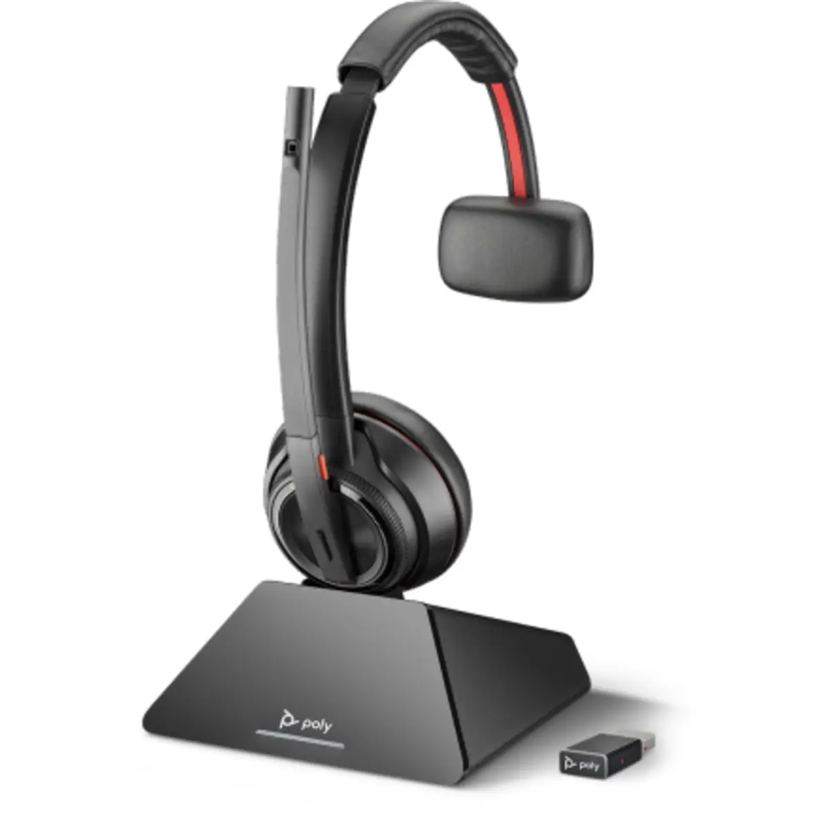 Savi 8210 UC Headset Monaural On-Ear Wireless DECT Schwarz