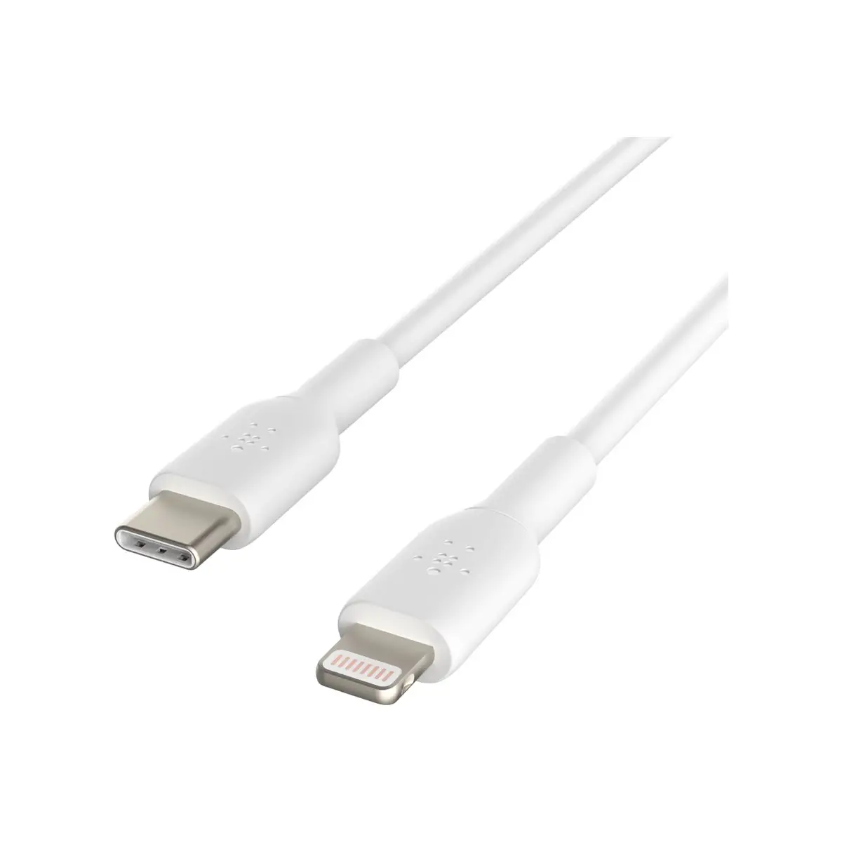 BOOSTCHARGE Ladekabel Lightning/USB-C Stecker/Stecker Weiß 1m