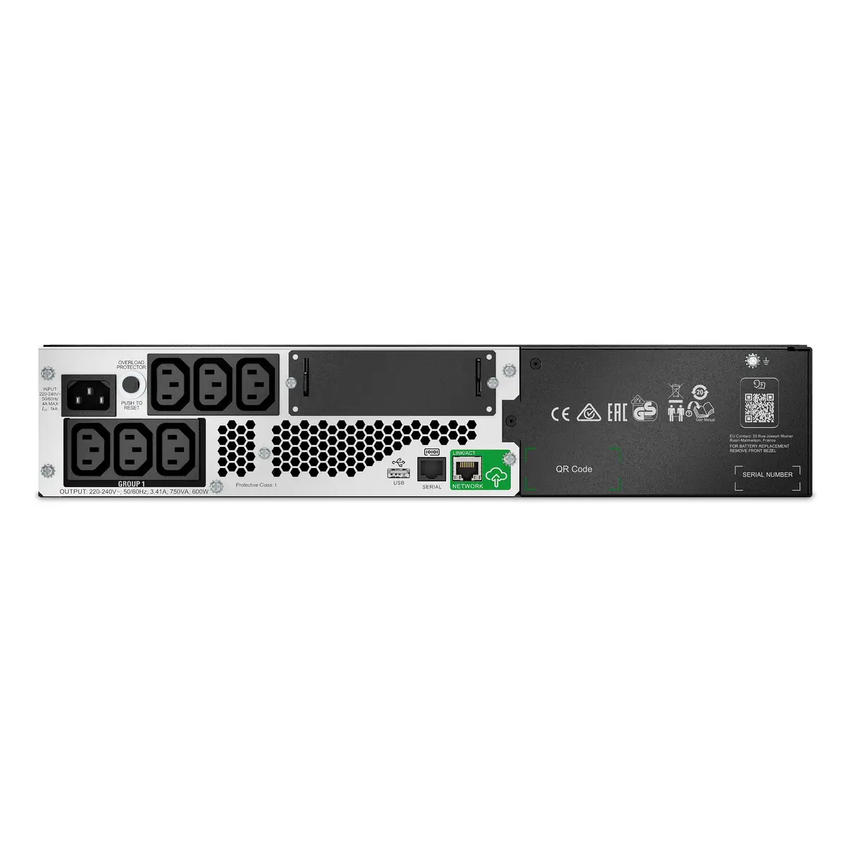 Smart-UPS Li-Ion 750VA Short Depth with SmartConnect - USV (in Rack montierbar/extern)
