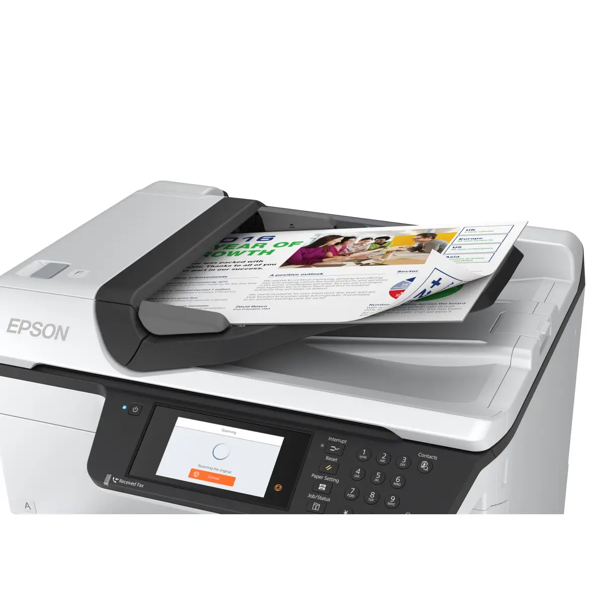WorkForce Pro WF-C878RDTWFC A3 All-in-One Drucker/Scanner/Kopierer/Fax Tintenstrahldrucker Duplex