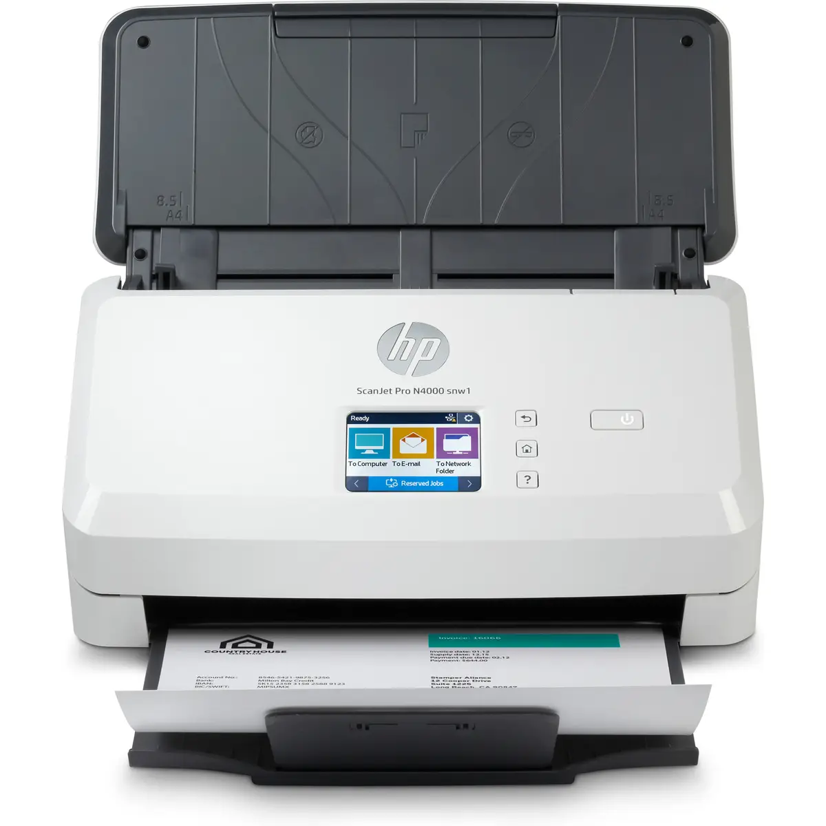 Scanjet Pro N4000 Dokumentenscanner 600x600dpi 40ppm Blatt USB 3.0