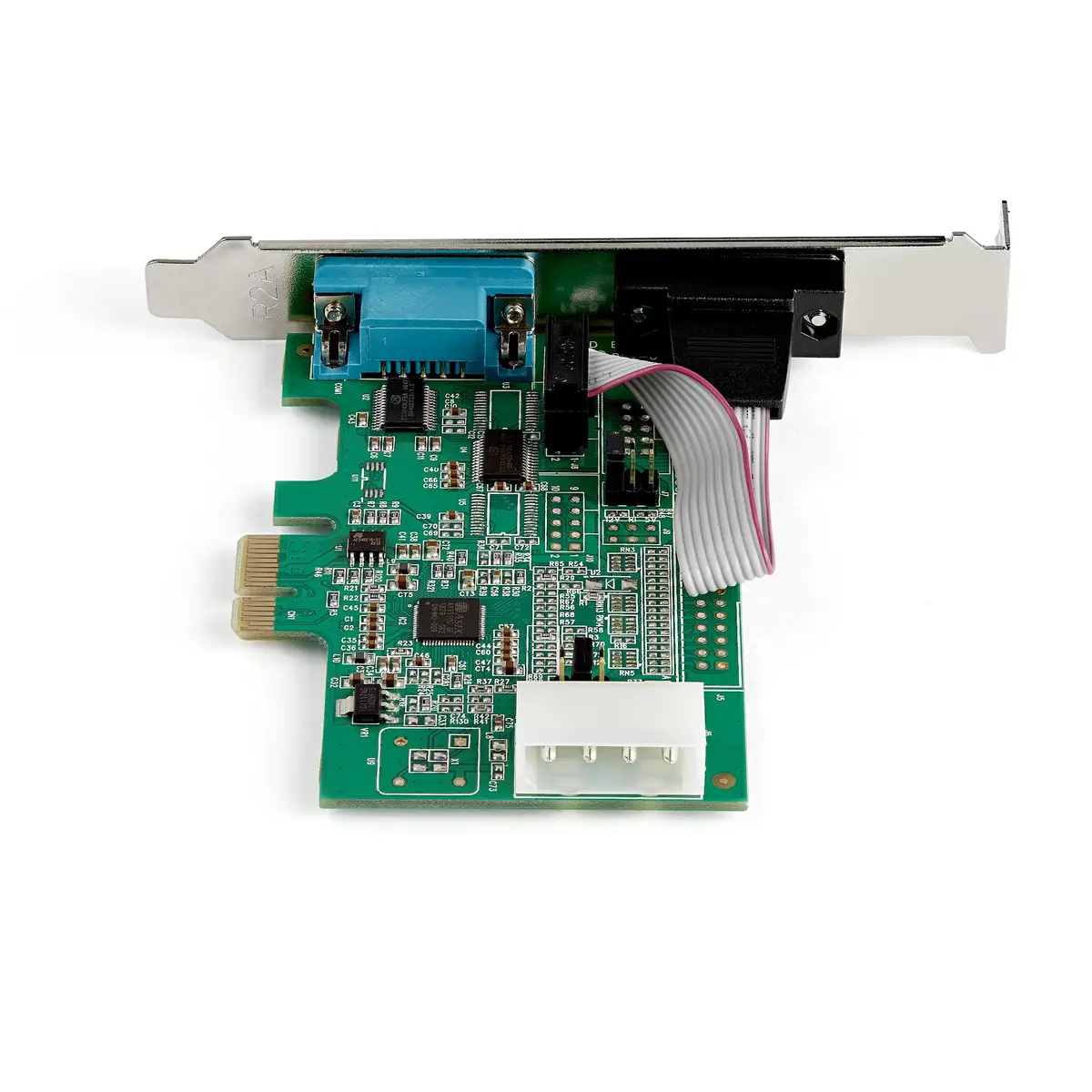 2 Port PCIe serielle Schnittstellenkarte - 16950 UART - 256-Byte-FIFO-Cache