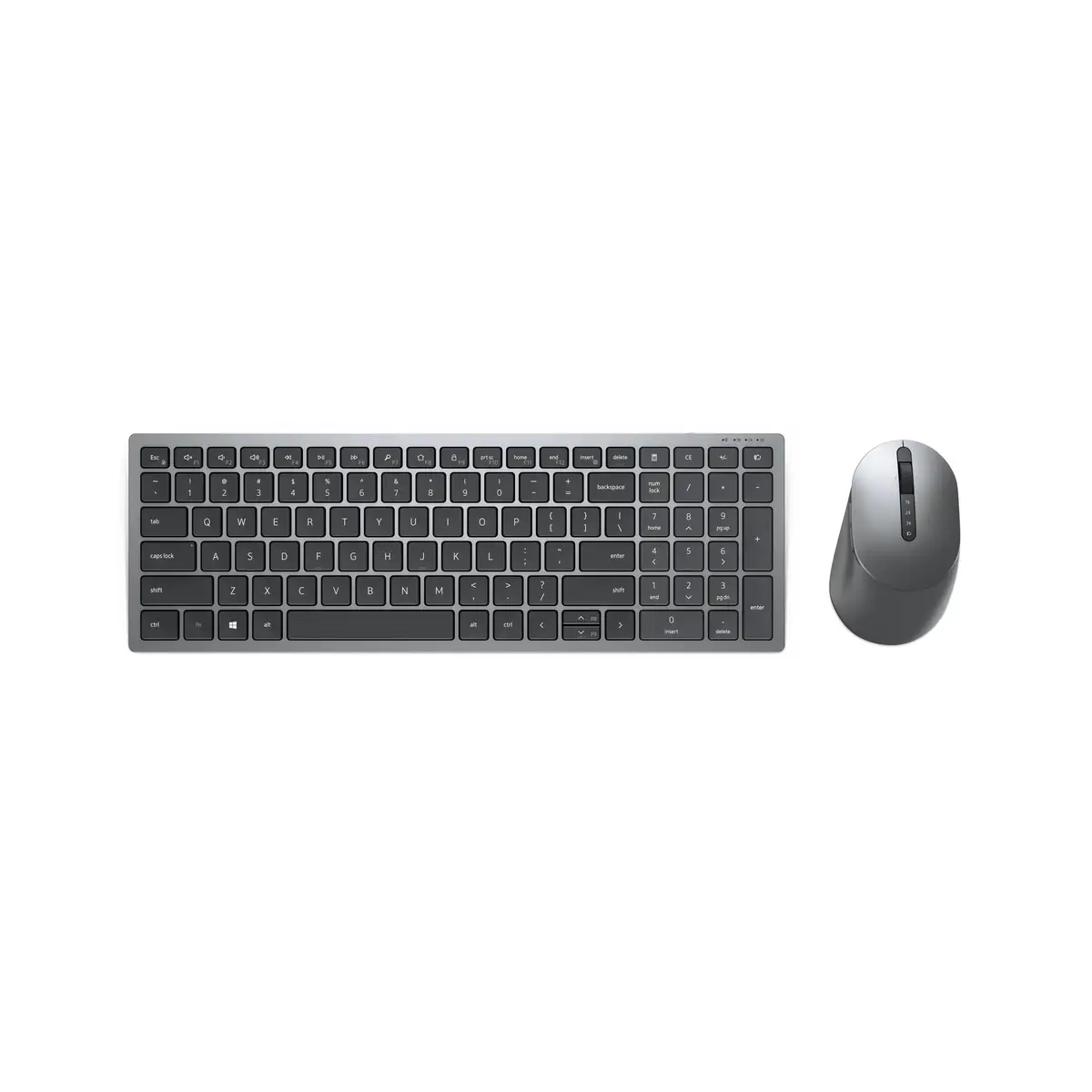 Wireless Keyboard and Mouse KM7120W Bluetooth Schwarz Layout DE