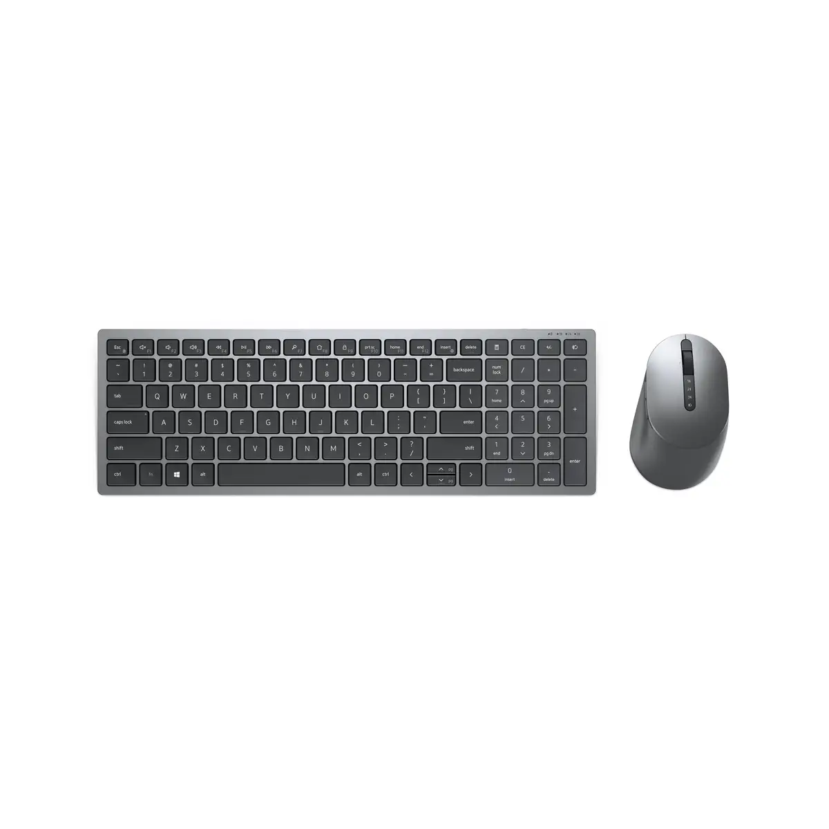 Wireless Keyboard and Mouse KM7120W Bluetooth Schwarz Layout DE