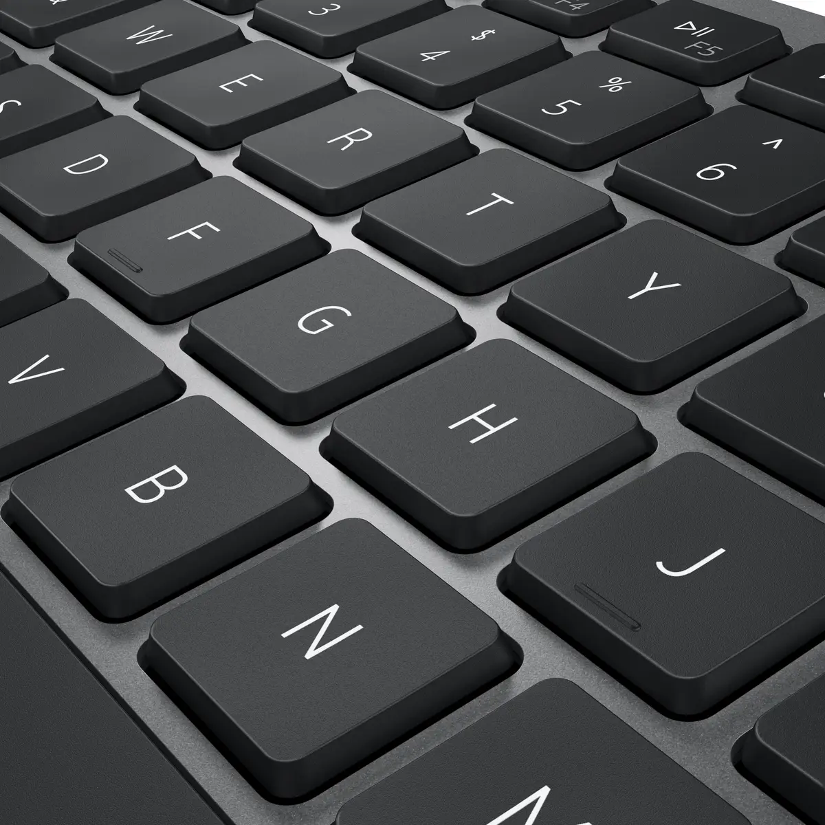 Wireless Keyboard and Mouse KM7120W Bluetooth Schwarz Layout DE
