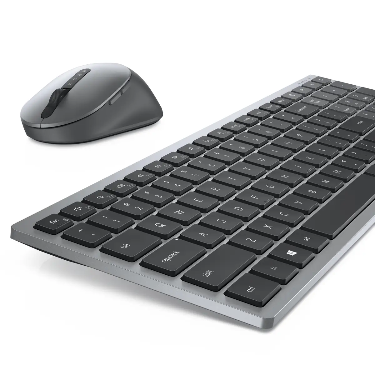 Wireless Keyboard and Mouse KM7120W Bluetooth Schwarz Layout DE