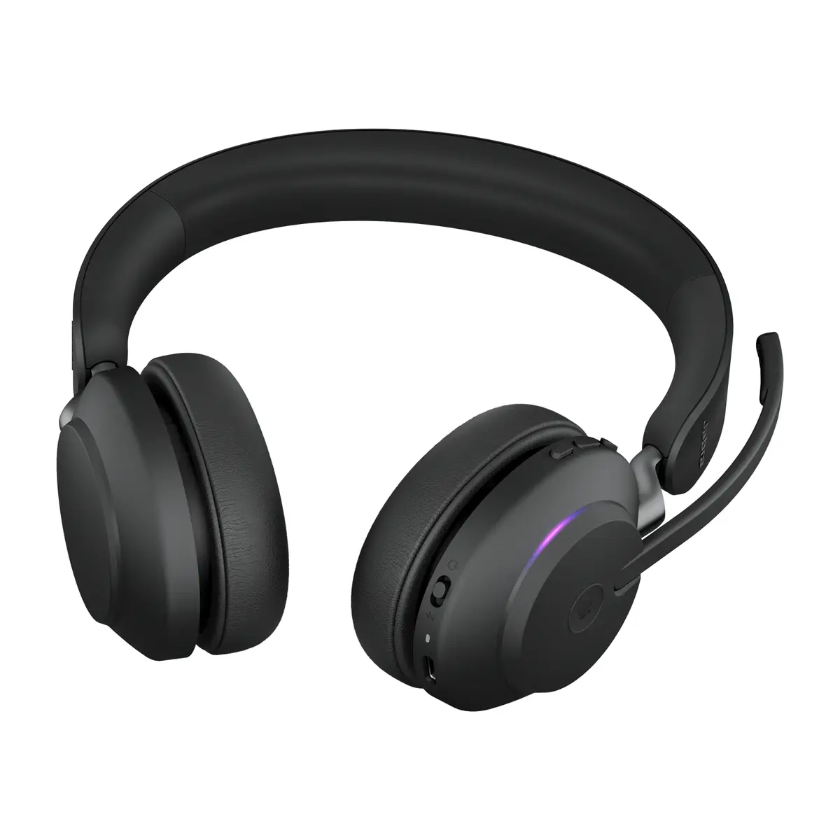 Evolve2 65 MS Teams, Stereo, USB-A, Schwarz, inkl. Basisstation
