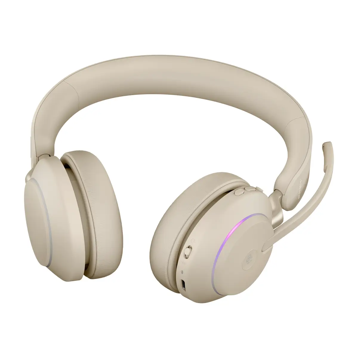 Evolve2 65 MS Teams, Stereo, USB-C, Beige