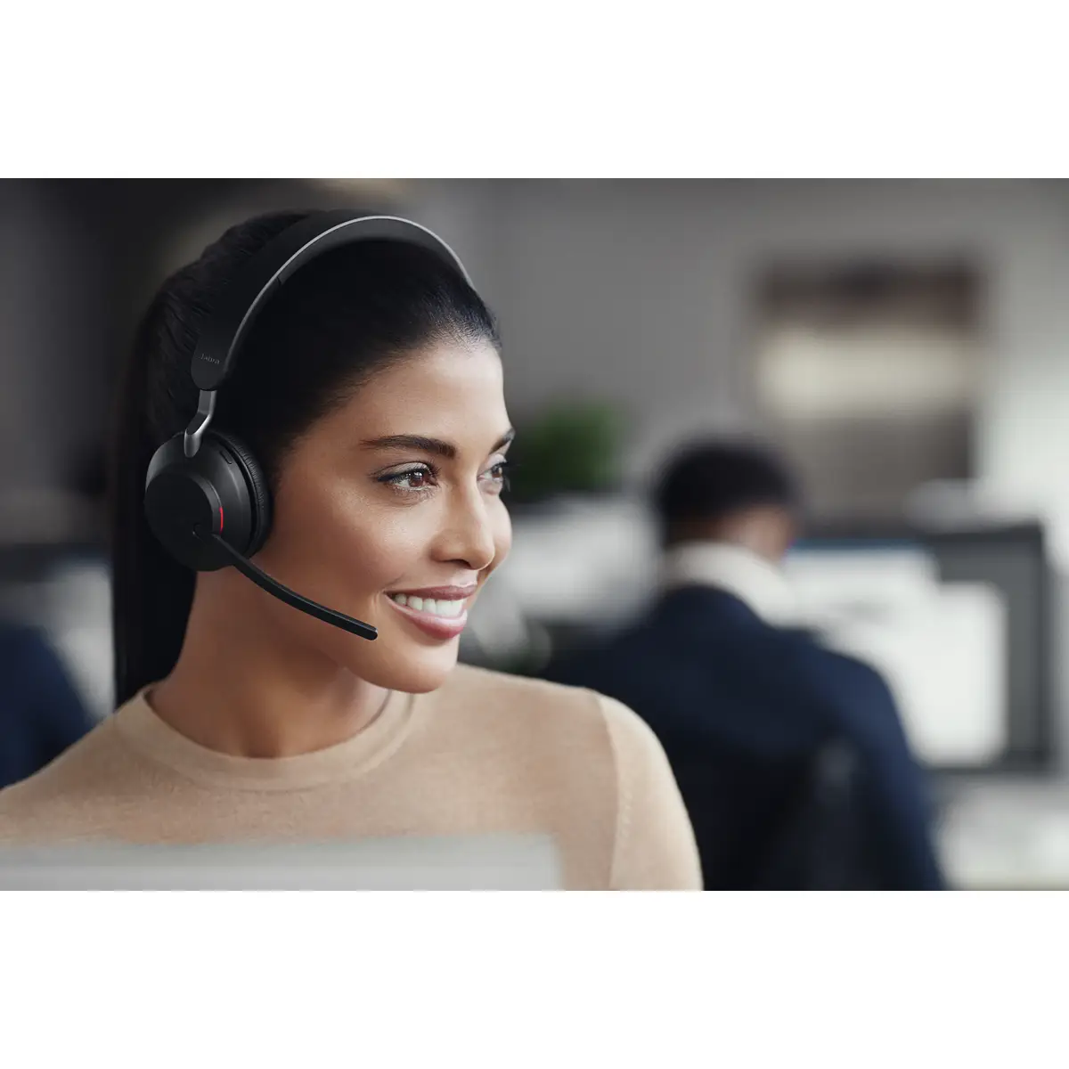 Evolve2 65 MS Teams, Mono, USB-C, Schwarz