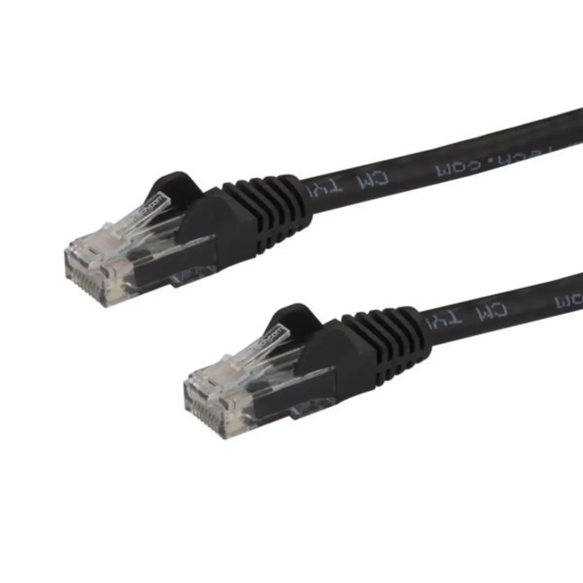 Snagless Patchkabel Cat6 RJ-45/RJ-45 Stecker/Stecker Schwarz 7,5m