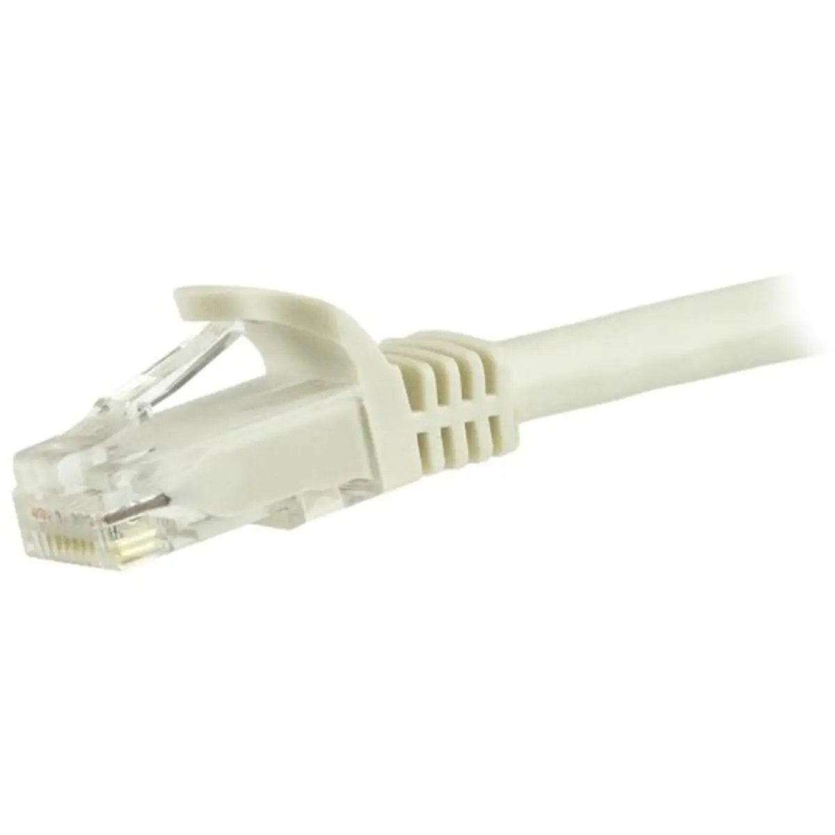Snagless Patchkabel Cat6 RJ-45/RJ-45 Stecker/Stecker Weiß 1,5m