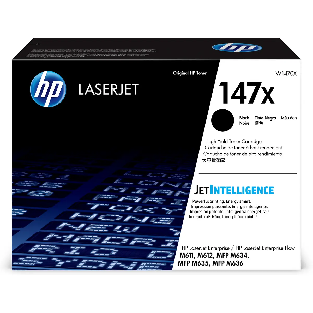 147X Black LaserJet Toner ca. 25200 Seiten Schwarz